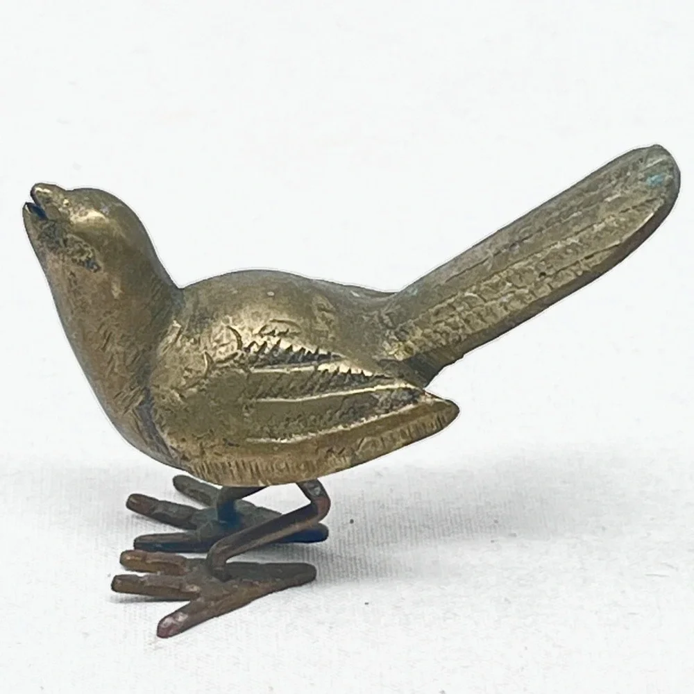 Brass‎ Bird Miniature 2.25